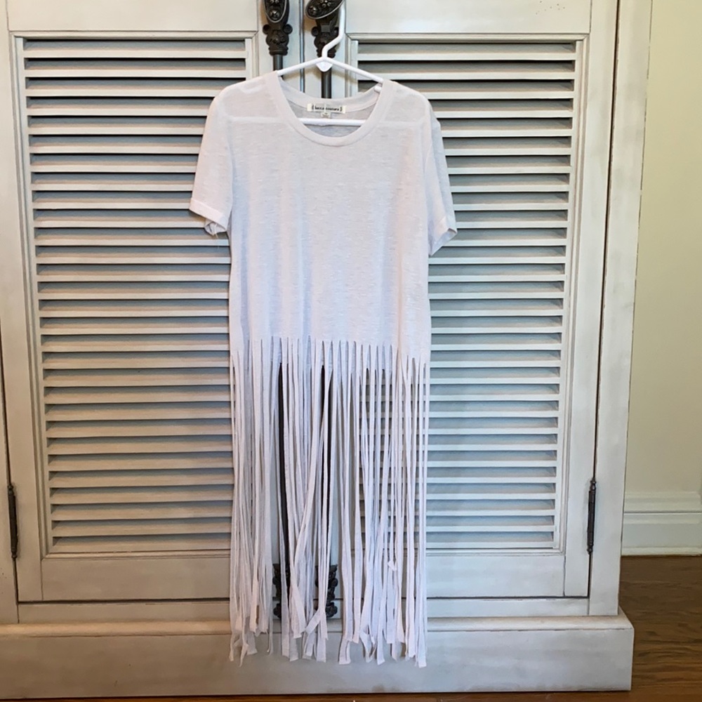 NWOT Long Fringe tshirt